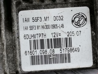 Блок управления двигателем, ориг. номер 6160109808, 51798649, Fiat Punto 2003-2011
