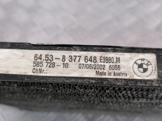 Радиатор кондиционера, ориг. номер 64538377648, BMW 3 E46 1997-2003
