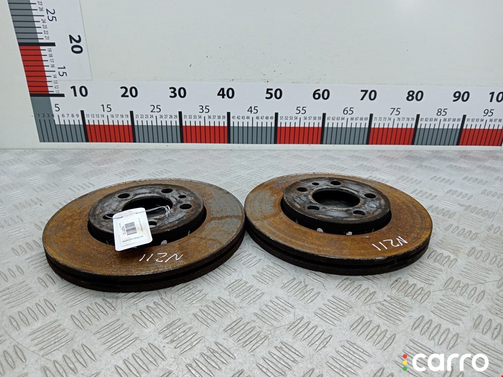 Диск тормозной передний Skoda Fabia 1999-2004, 6R0615301, фото 1