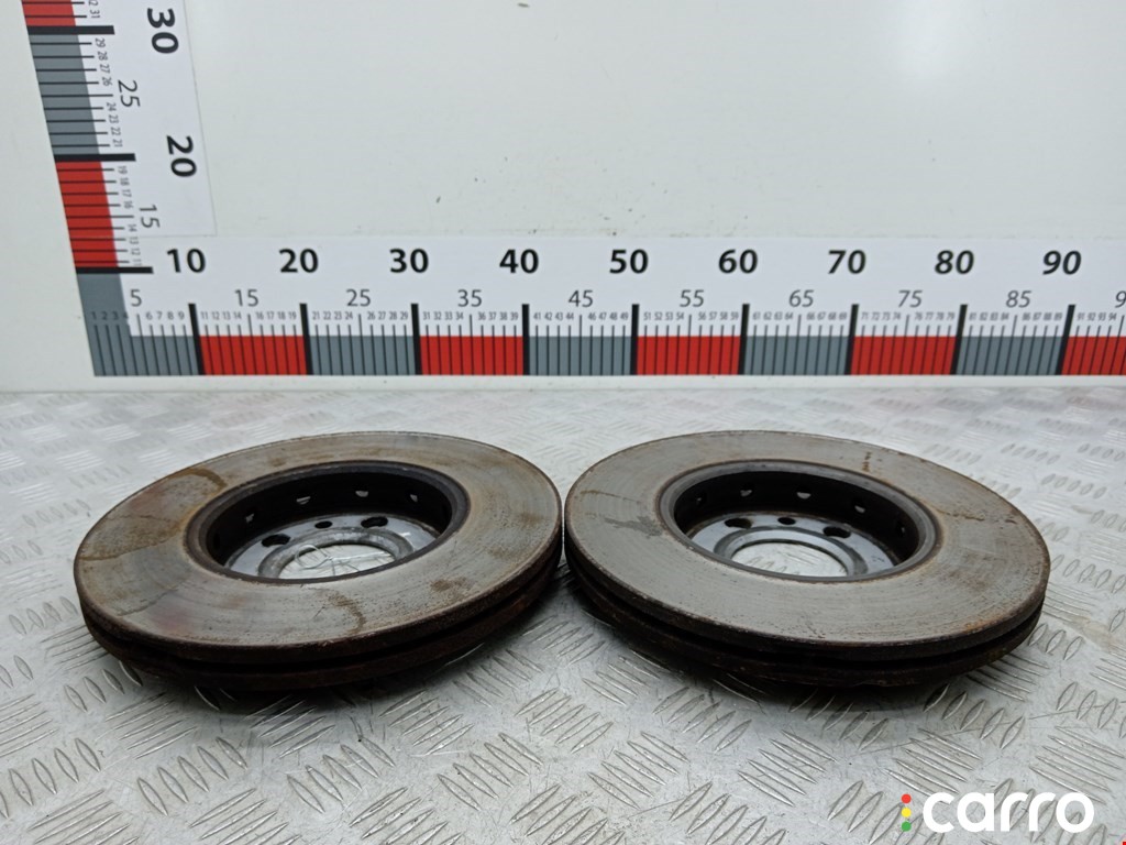 Диск тормозной передний Skoda Fabia 1999-2004, 6R0615301, фото 5