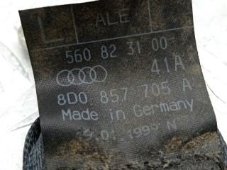 Ремень безопасности передний левый, ориг. номер 8D0857705, 8D0857705A, Audi A4 1994-1999