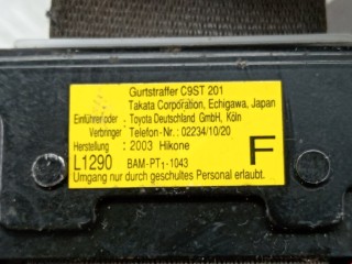 Ремень безопасности передний левый, ориг. номер TKAF2EF618P, 7322060460, Toyota Land Cruiser Prado 2002-2007