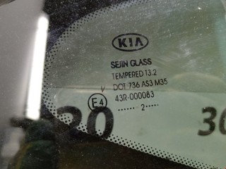Стекло кузовное боковое правое, ориг. номер 87820A2810, Kia Ceed 2012-2015