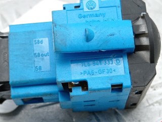 Кнопка корректора фар, ориг. номер 7L6941333D, 7L6941333E, Volkswagen Touareg 2002-2007