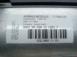 Подушка безопасности пассажира, ориг. номер 2028601105, A2028601105, Mercedes C W202 1997-2001