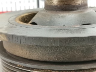 Шкив коленвала, ориг. номер A1110350100, A1110300603, Mercedes C W202 1997-2001