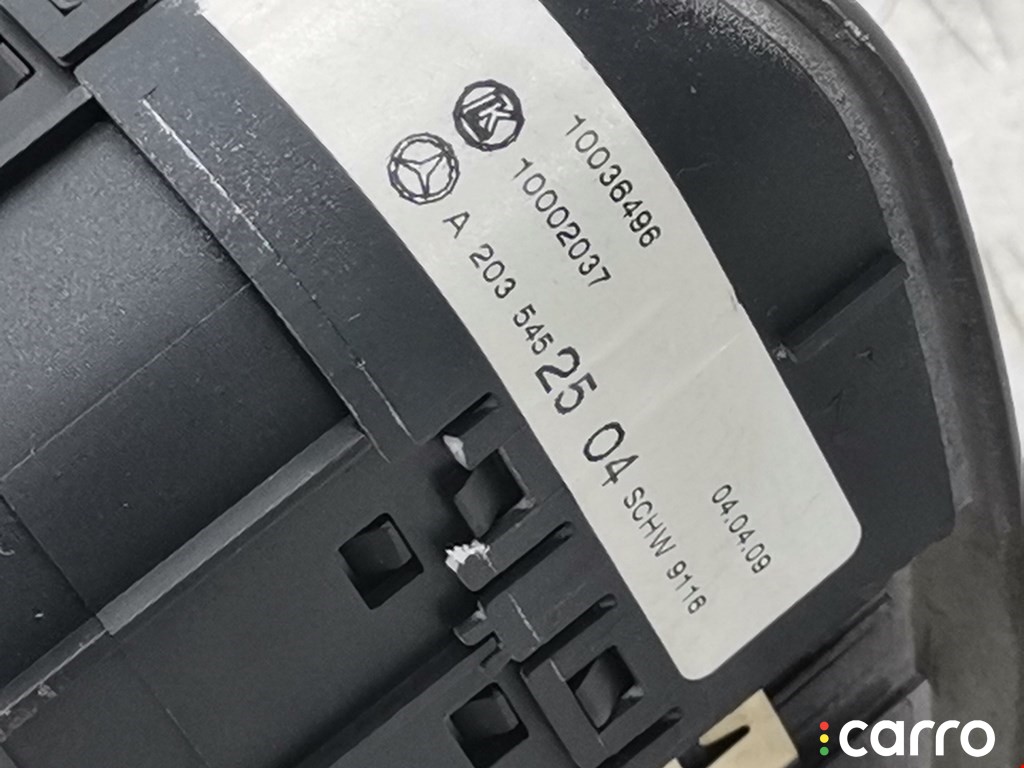 Переключатель света Mercedes CLC 2008-2011, A2035452504, фото 4