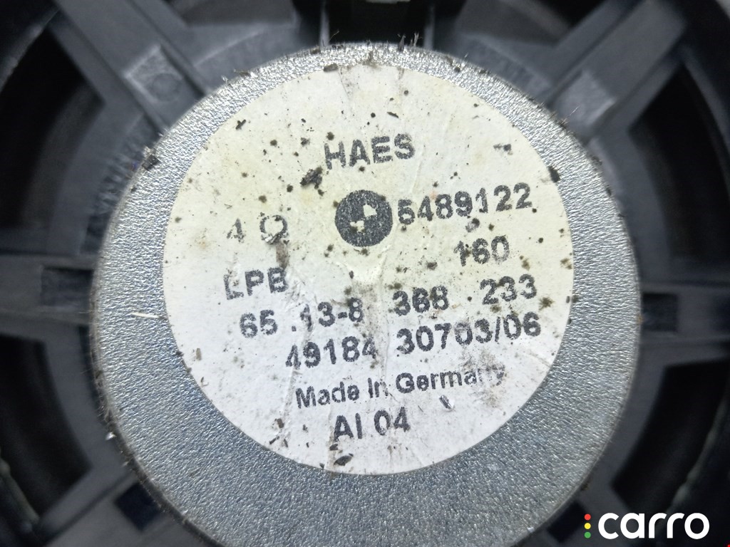 65138368233, 4918430703 Динамик BMW 3 E46 2000г. - фото №4