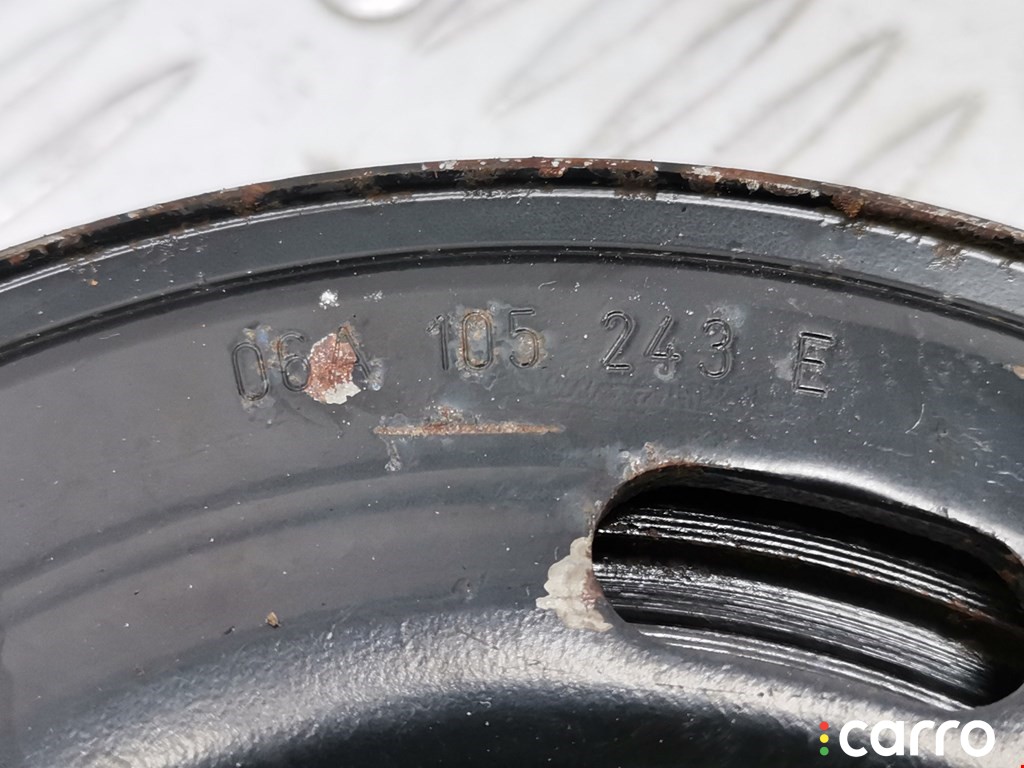 06A105243E Шкив коленвала Audi A3 2004г. - фото №4