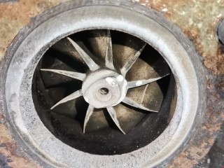 Турбина, ориг. номер 059145701F, 059145701SX, Audi A4 2000-2006