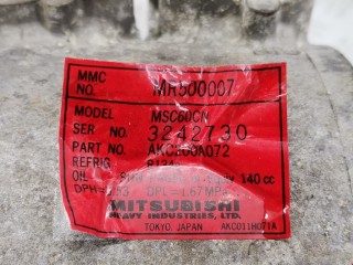 Компрессор кондиционера, ориг. номер AKC200A072, MR460070, Mitsubishi Space Star 2002-2005