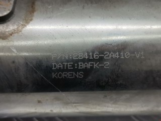 Радиатор EGR, ориг. номер 284162A410, 284162A410V1, Kia Rio 2005-2009
