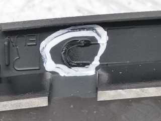 Дефлектор обдува салона, ориг. номер A2118301854, Mercedes E W211 2006-2009