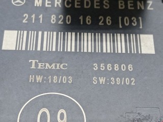 Блок управления двери, ориг. номер 2118201626, A2118201626, Mercedes E W211 2002-2006