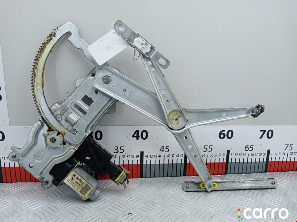 Стеклоподъемник передний левый Opel Corsa 2000-2003, хетчбэк 5 дв., левый руль, 93186824, фото 2