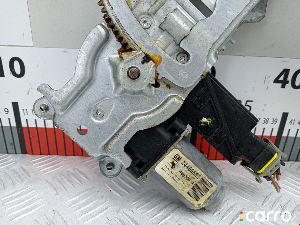 Стеклоподъемник передний левый Opel Corsa 2000-2003, хетчбэк 5 дв., левый руль, 93186824, фото 3
