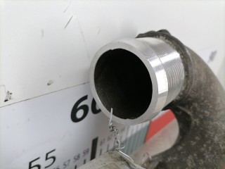 Патрубок интеркулера, ориг. номер 55353825, 55353625, Opel Zafira 2003-2006