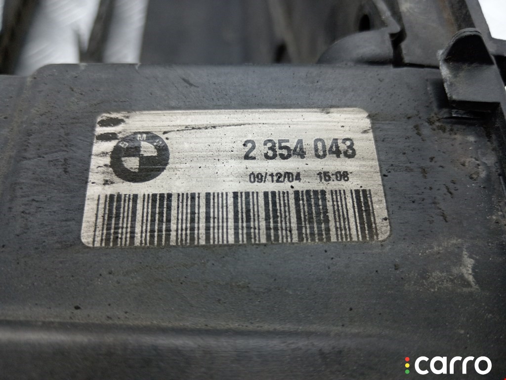 17117786682 Диффузор (кожух вентилятора) BMW 3 E46 2004г. - фото №5