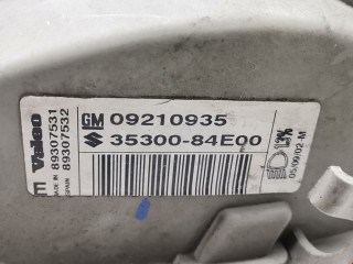 Фара левая, ориг. номер 09210935, 89307531, Opel Agila 2000-2004