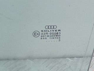 Стекло двери передней левой, ориг. номер 4B0845201, Audi A6 2001-2005