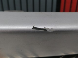 Молдинг бампера переднего, ориг. номер 375768702, Opel Astra 1998-2009