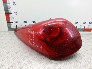 Фонарь задний левый, ориг. номер 6350CT, Peugeot 207 2006-2009