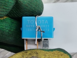 Реле (прочие), ориг. номер 9098702027, 156700-2870, Toyota RAV4 2003-2005