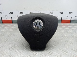 Подушка безопасности водителя Volkswagen Passat 2000-2005, универсал, левый руль, 3C0880201