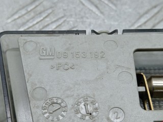 Фонарь салона (плафон), ориг. номер 09153192, 9153192, Opel Zafira 1999-2003