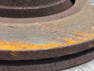 Диск тормозной передний, ориг. номер SU001A1064, Toyota ProAce 1 2013-2016