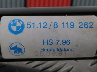 Отбойник бампера заднего, ориг. номер 51128119262, BMW 3 E36 1990-1996