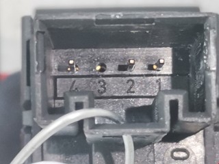 Кнопка открывания люка, ориг. номер 1F0959527, 1T0959833A, Volkswagen Touran 2006-2010