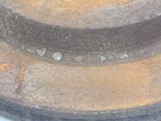 Диск тормозной задний, ориг. номер 1757850, Ford Mondeo 1996-2000