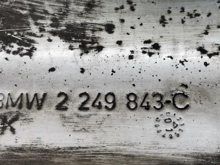 Защита (экран) выпускного коллектора, ориг. номер 11622249843, BMW 5 E39 2000-2004