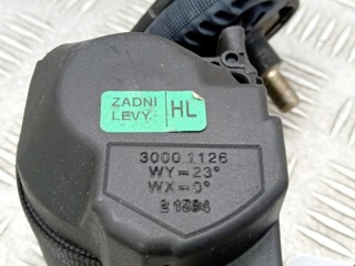 Ремень безопасности задний левый, ориг. номер 1U9857447B, 43594D, Skoda Octavia 2000-2011