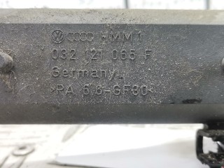 Трубка охлаждающей жидкости металлическая, ориг. номер 032121065F, 032121065D, Skoda Fabia 2004-2007