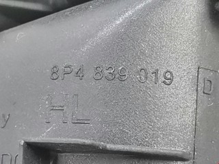 Ручка внутренняя задняя левая, ориг. номер 8D0839019, 8P4839019, Audi A3 2008-2013