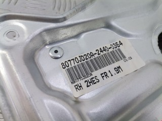 Стеклоподъемник передний правый, ориг. номер 80770JD000, 80770JD20A, Nissan Qashqai 2006-2010