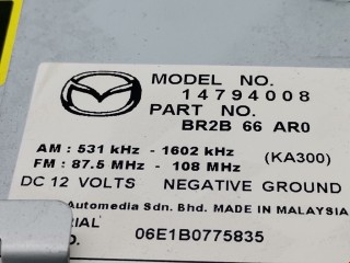 Магнитола, ориг. номер 14794008, BS3J66AH0, Mazda 3 2003-2006