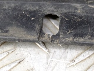 Бампер передний, ориг. номер 8200700076, 432023259R, Renault Logan 2004-2009