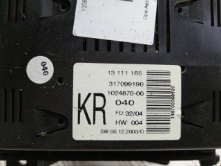 Дисплей, ориг. номер 13208089, 13111165, Opel Astra 1998-2009