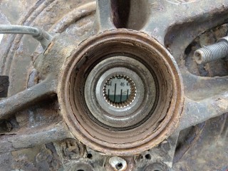 Ступица задняя правая, ориг. номер A1633340010, Mercedes ML W163 2001-2005