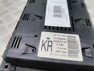 Дисплей, ориг. номер 13208089, 13111165, Opel Astra 1998-2009