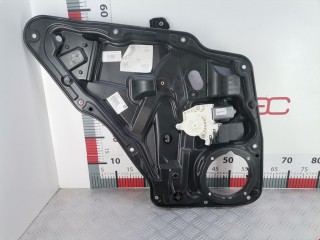 Стеклоподъемник электрический задний левый Volkswagen Tiguan 2006-2011, внедорожник 5 дв., левый руль, 5N0839461A