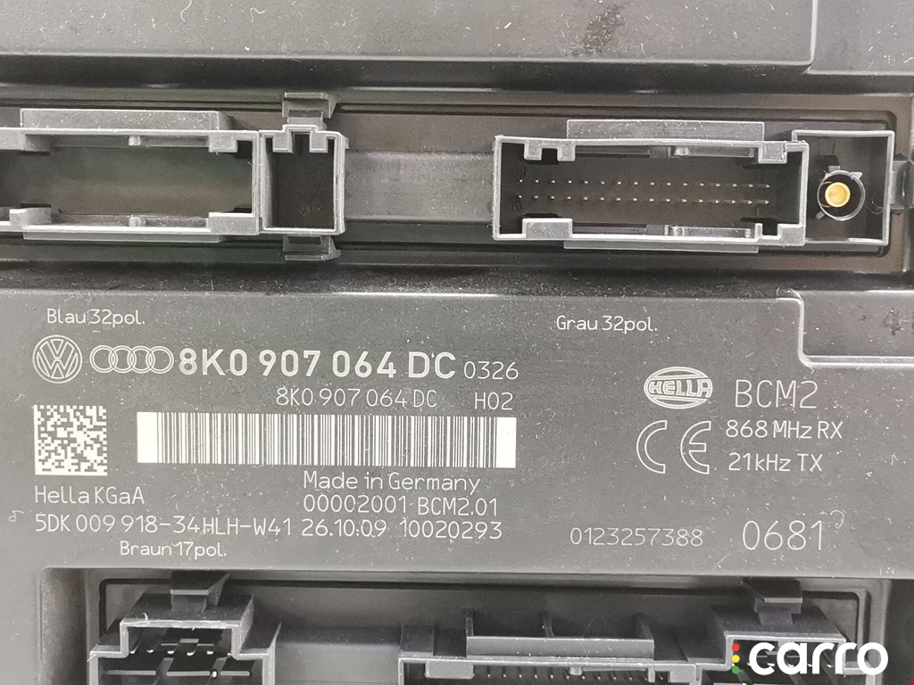 8K0907064C, 5DK00991830 Блок комфорта Audi A4 2009г. - фото №4