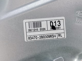 Стеклоподъемник электрический задний левый, ориг. номер 834702B030, Hyundai Santa Fe 2004-2012