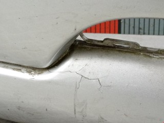 Бампер передний, ориг. номер A1638803870, Mercedes ML W163 1997-2001