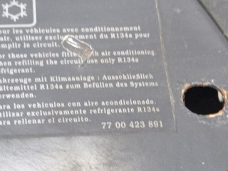 Рамка капота, ориг. номер 7751702434, 7700423891, Renault Laguna 1998-2001
