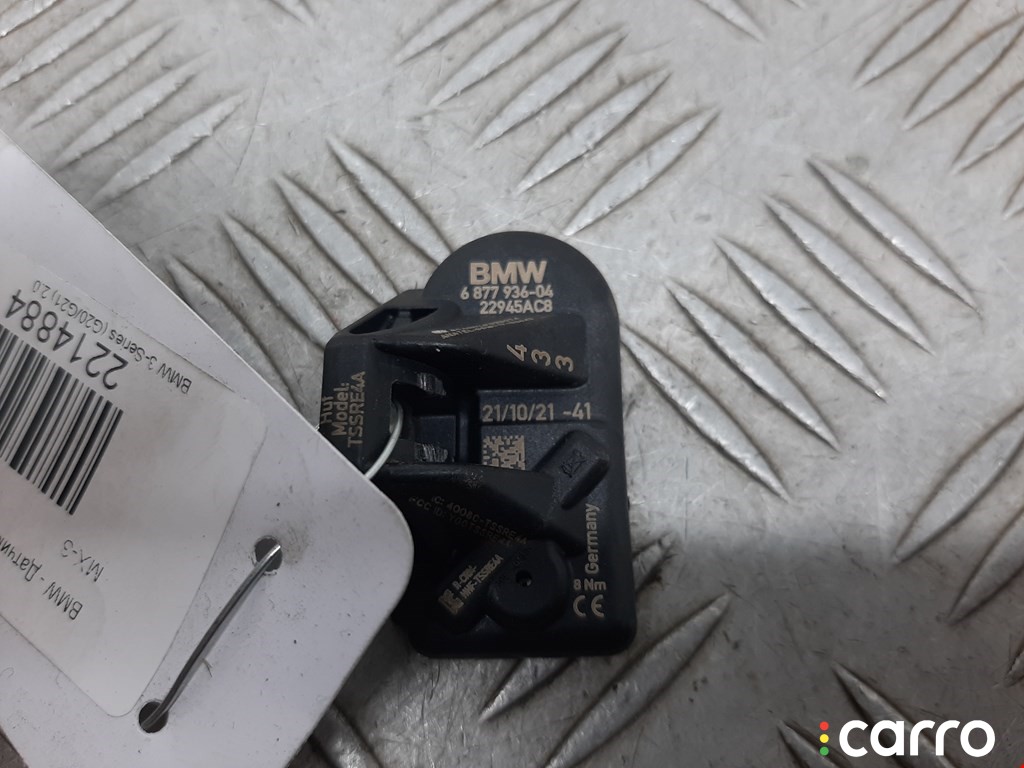 36106877936, 6877936 Датчик давления в шине BMW 3 G20/G21 2022г. - фото №3