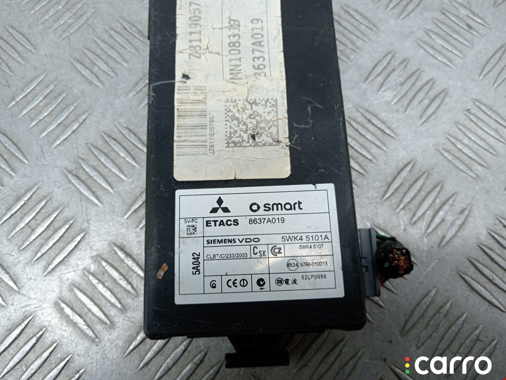 Блок комфорта Mitsubishi Colt 2002-2012, 8637A019, фото 4